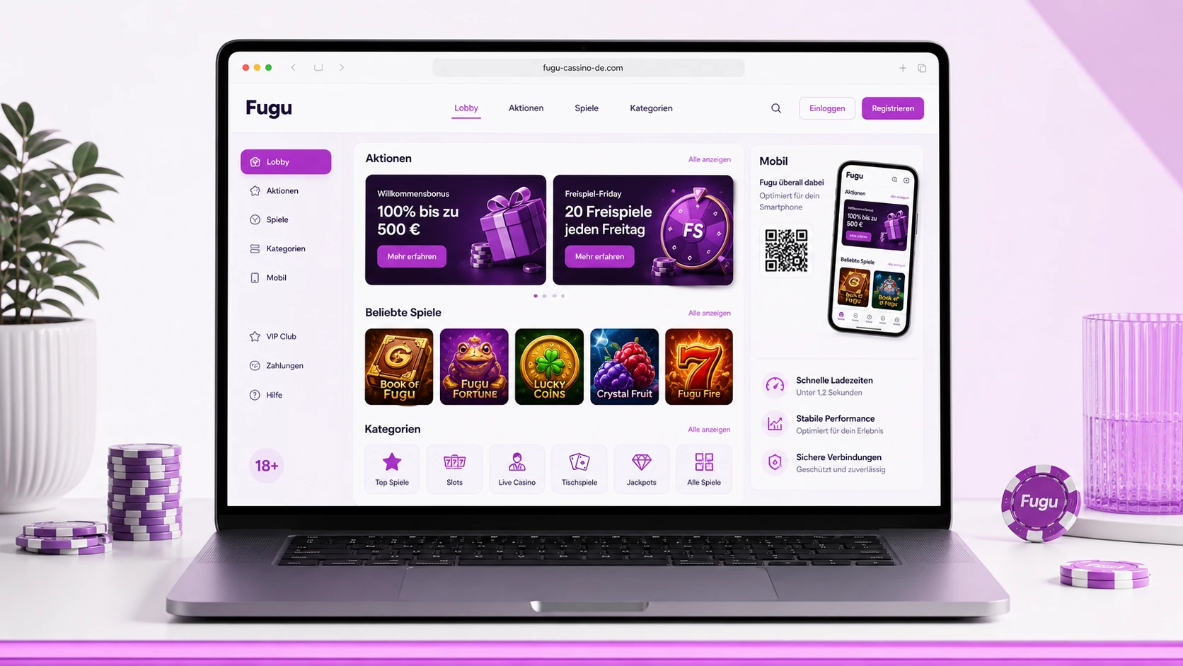 Was zeichnet das Fugu Online Casino aus?