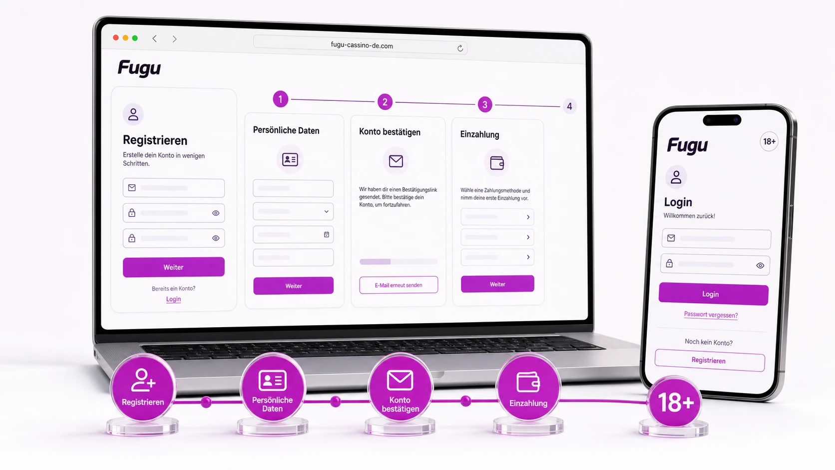 Registrierung und Fugu Casino Login