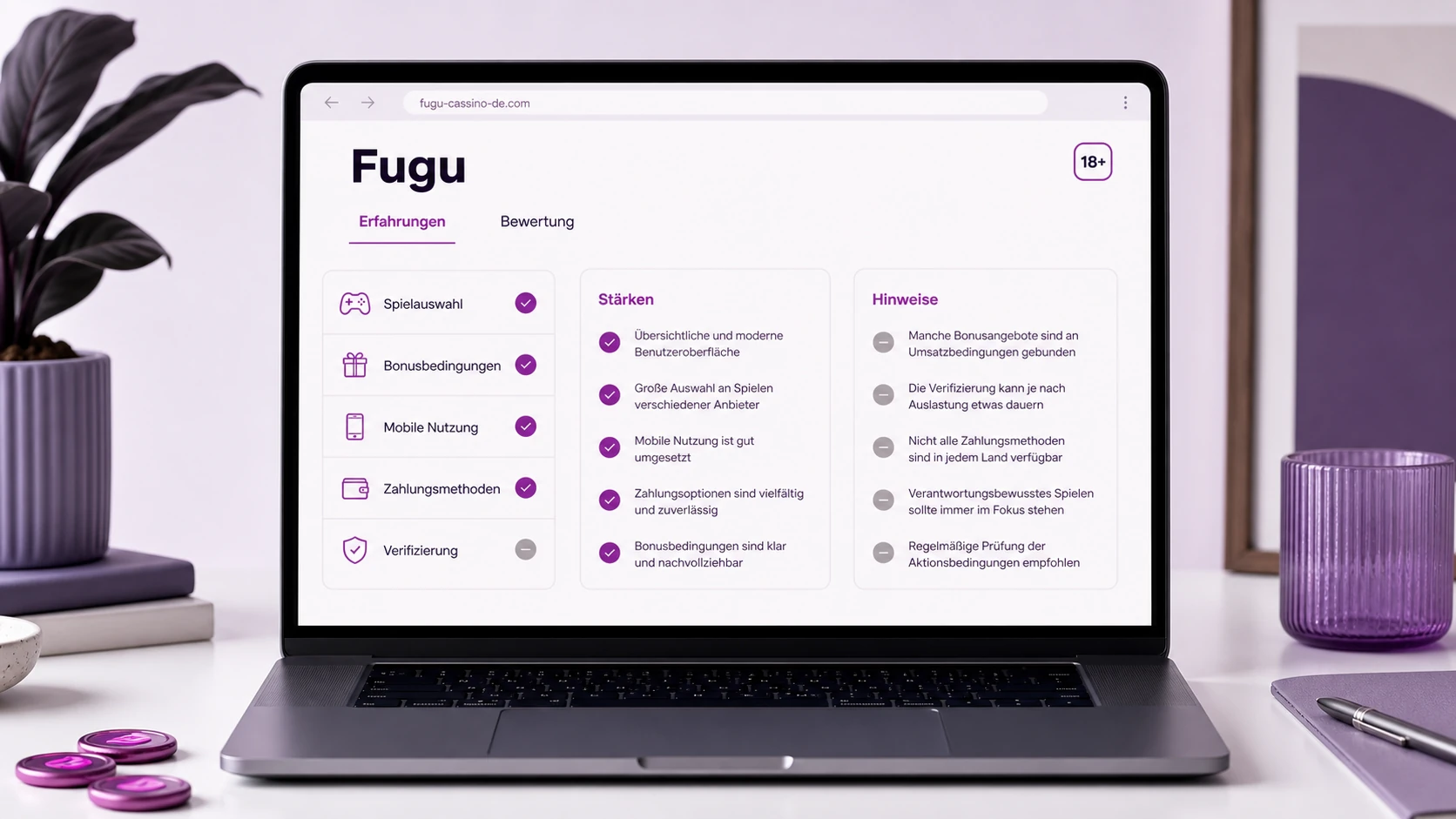 Fugu Casino Erfahrungen und Bewertung
